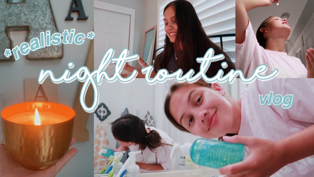 SUMMER NIGHT ROUTINE *super realistic*