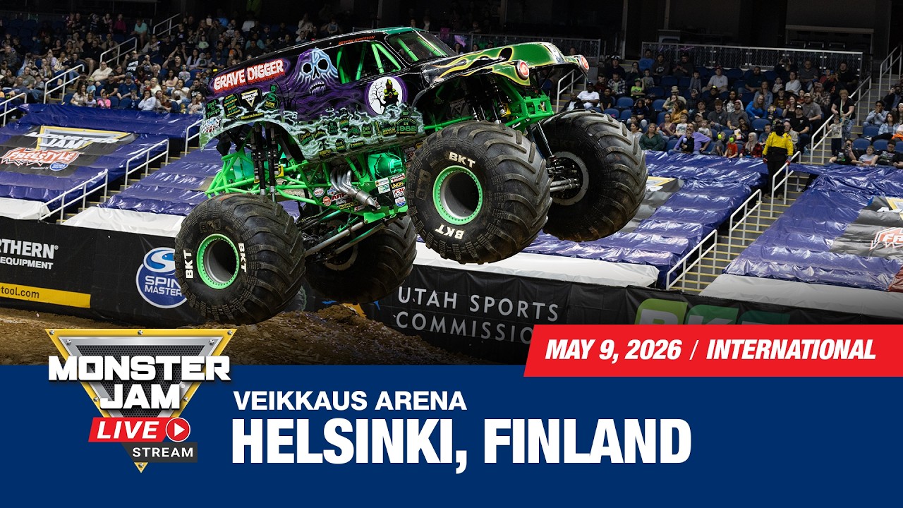 Monster Jam: Helsinki, Finland - 4 (Full Event) | May 9, 2026 | International