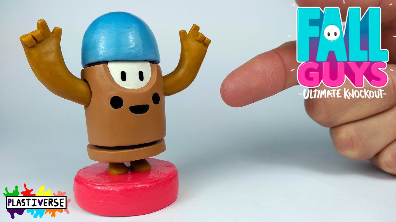 ✓Cómo Hacer la skin de Bala o Balín de Fall Guys de Plastilina / Clay / DIY / PlastiVerse