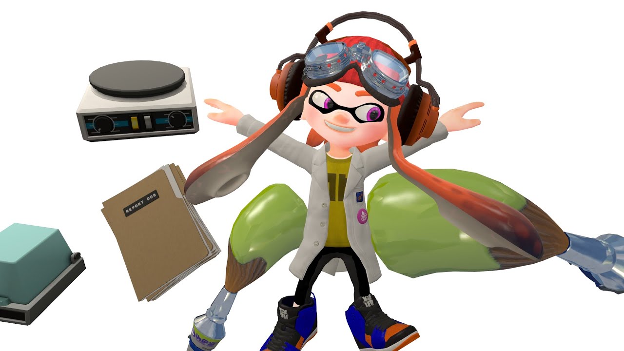 (Splatoon SFM) Meggy's bizzare Adventures: Science and Tickle