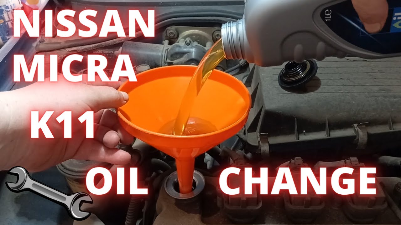 Sostituzione olio e filtri Nissan Micra K11