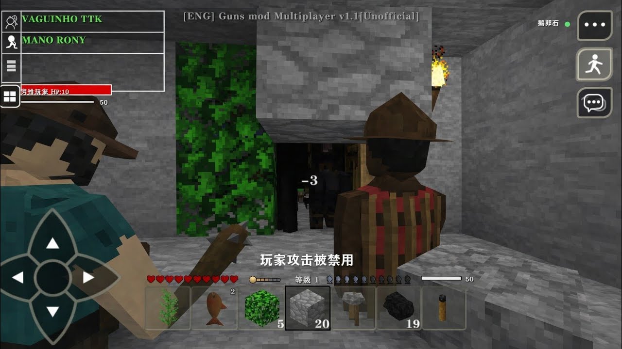 A primeira noite tivemos visita série multiplayer mod com dead Survivalcraft2 