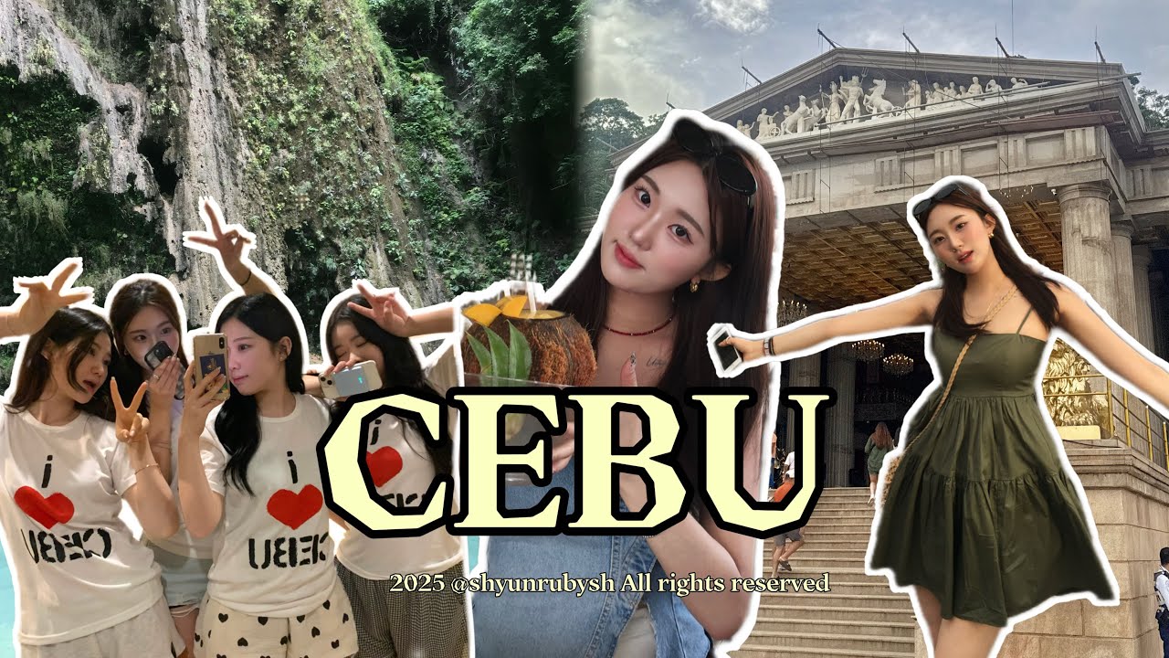 4박 6일 Cebu Vlog🇵🇭 l 세부 맛집, 세부 호텔 , 세부 마사지추천 l 세부 옥택연과의 호핑투어, 오슬롭 고래상어, 세부 캐녀닝, 레어신전, 아얄라몰