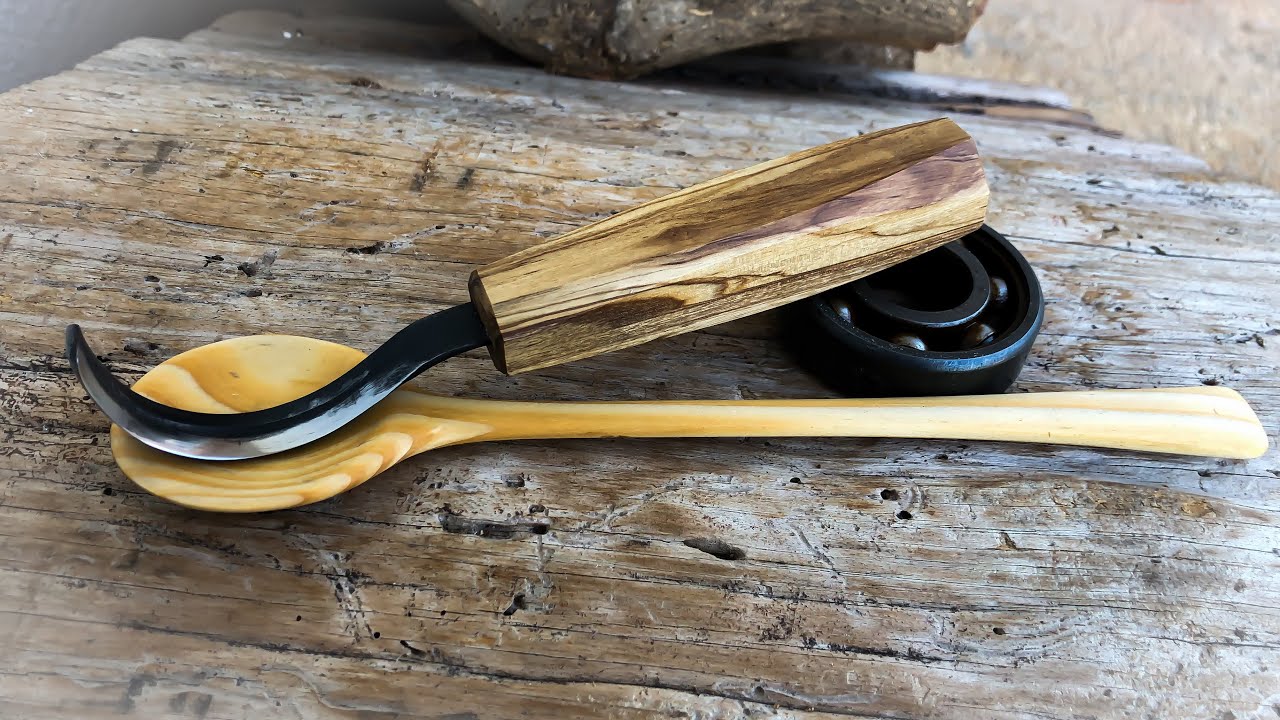 Making a Hook Knife From a Ball Bearing