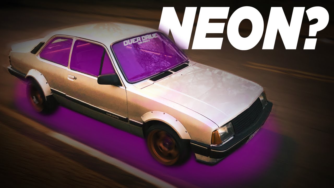 COLOQUEI NEON NO CHEVETTE DE DRIFT