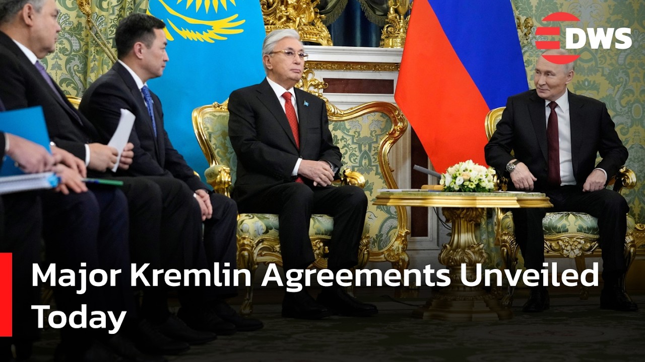 Putin and Tokayev Sign Landmark Deals Strengthening Russia-Kazakhstan Trade | DWS News | AC14