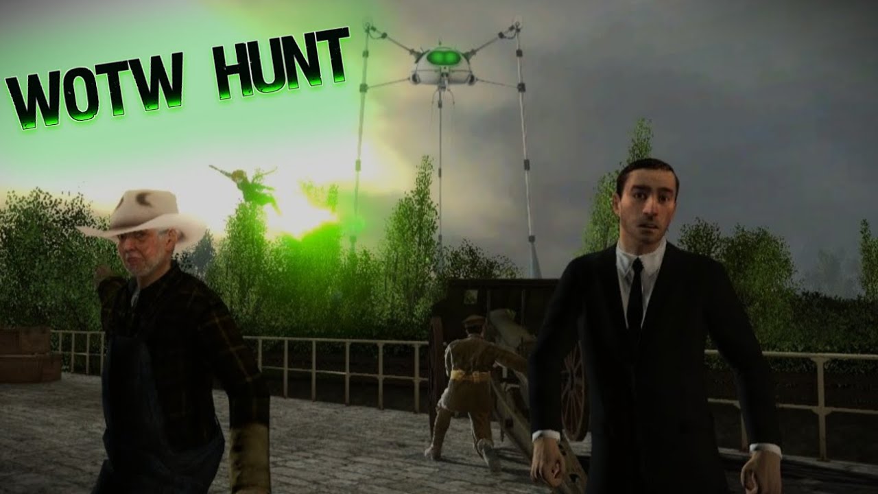 Gmod Hunt video (War of the Worlds roleplay)