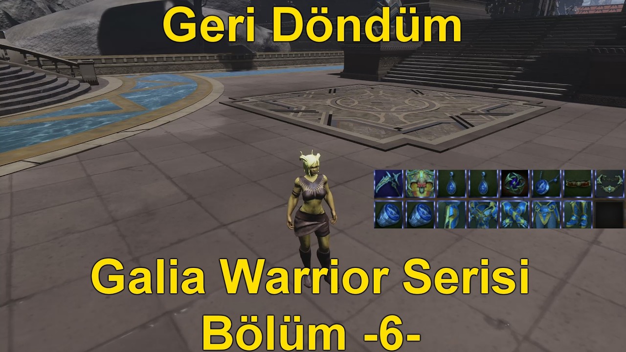 Geri D&ouml;nd&uuml;m - Galia Warrior Serisi B&ouml;l&uuml;m -6- | Itemlerimizi Geri Dizdik!  #RiseOnline