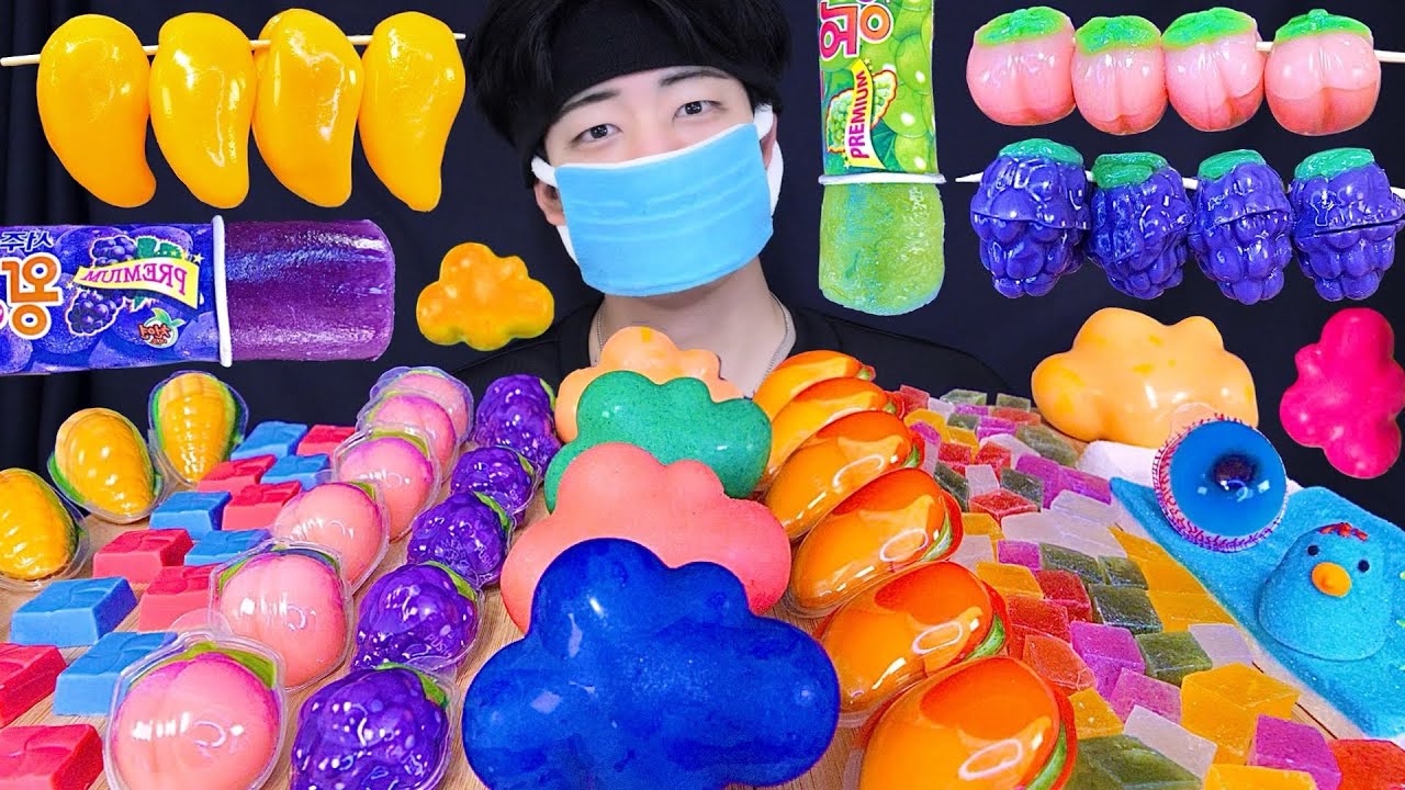 【食用タオル】家がバレたので雲チョコと韓国のお菓子を大人買いして爆食いしたら200g太った..🍫
