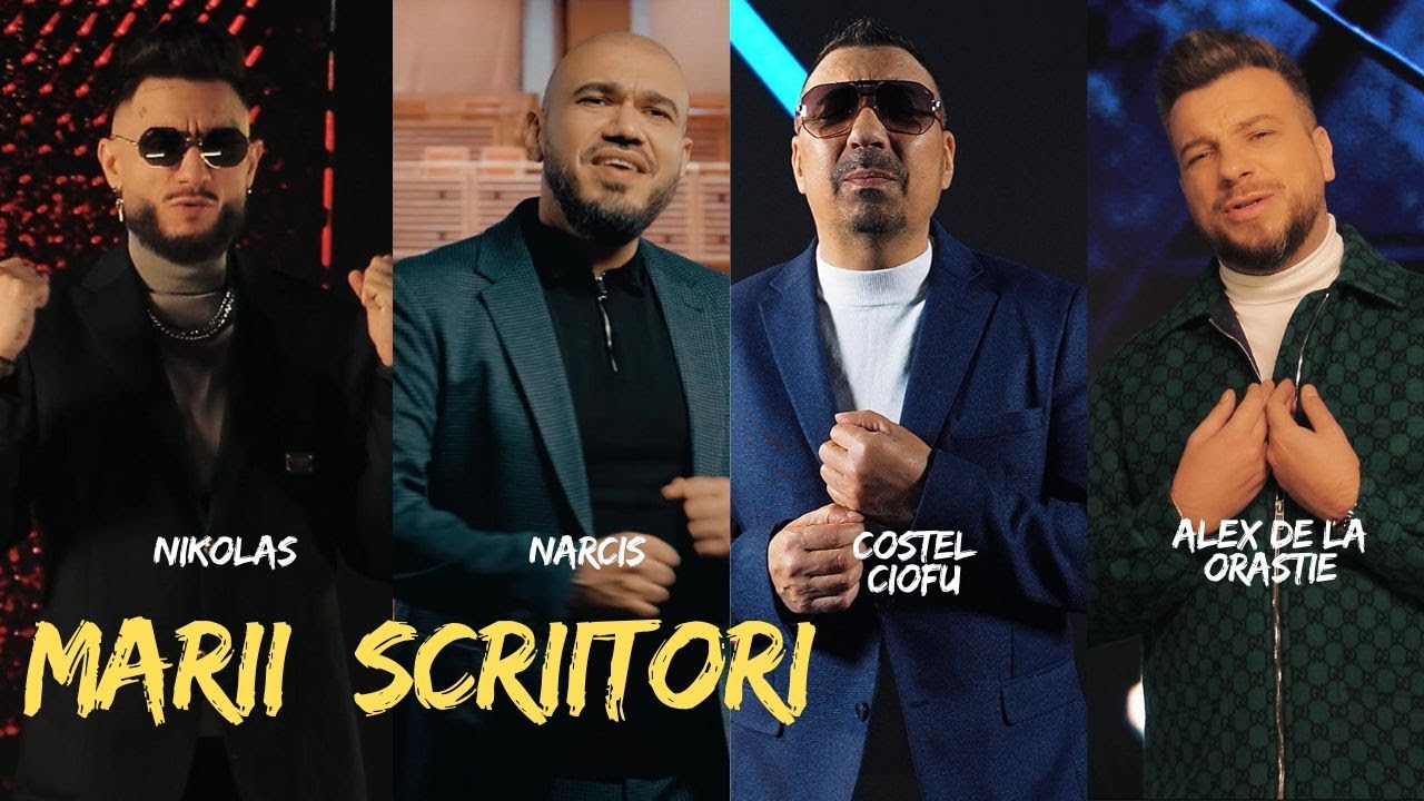 Marii scriitori - Nikolas, Narcis, Costel Ciofu, Alex de la Orastie