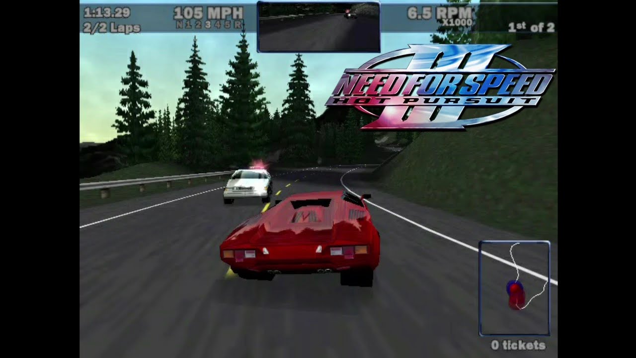 Need For Speed III: Hot Pursuit [PC] - Alpha Preview Demo (Alpha/Pre-Beta Version)