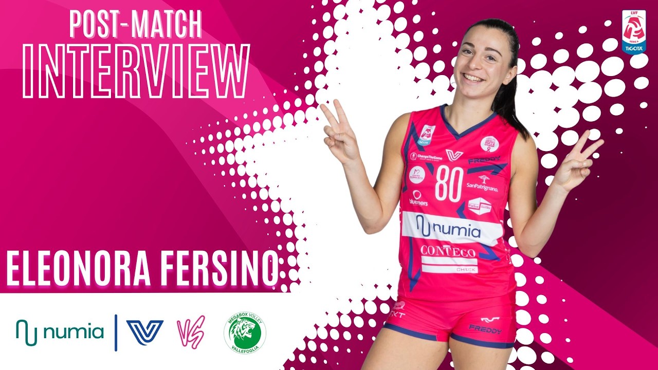 Eleonora Fersino | Post match interview vs Megabox Ond. Del Savio Vallefoglia