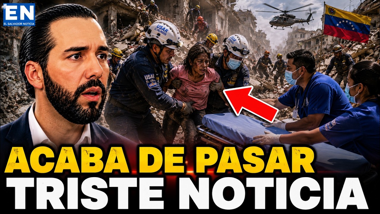 🚨#EnVivo NOTICIERO EL SALVADOR EDICI&Oacute;N MATUTINA 16 DE JULIO DE 2026 BUKELE AYUDA A VENEZUELA