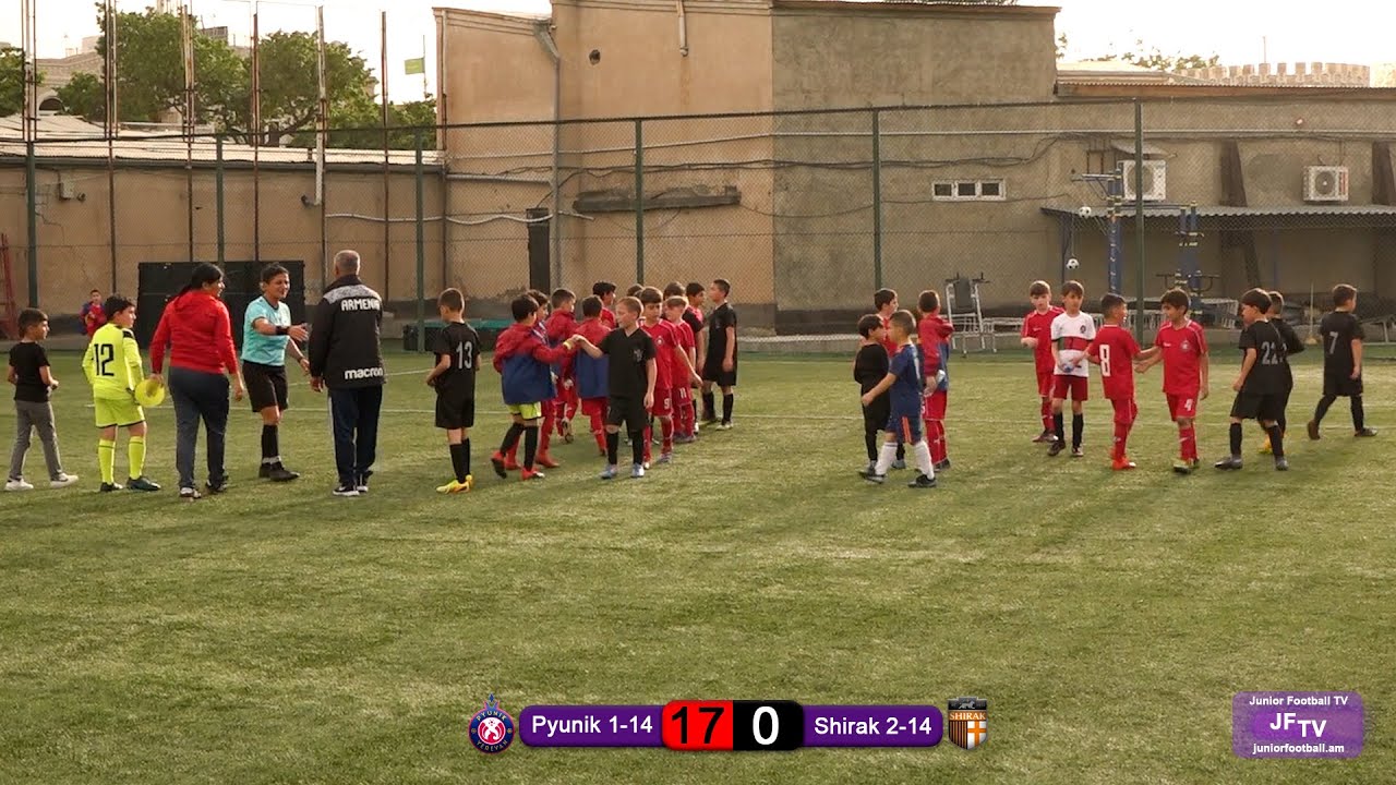 Pyunik 1-14 (17-0) Shirak 2-14 (23.05.23) 2022-23 AJC U8/M3, Matchday 13