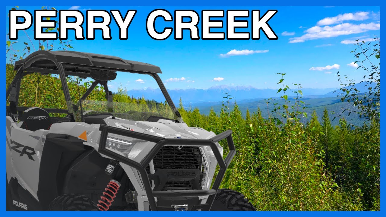 SXS Extended Trail Ride Testing Windshield // Perry Creek Area // Polaris RZR Trail S 1000 Ultimate