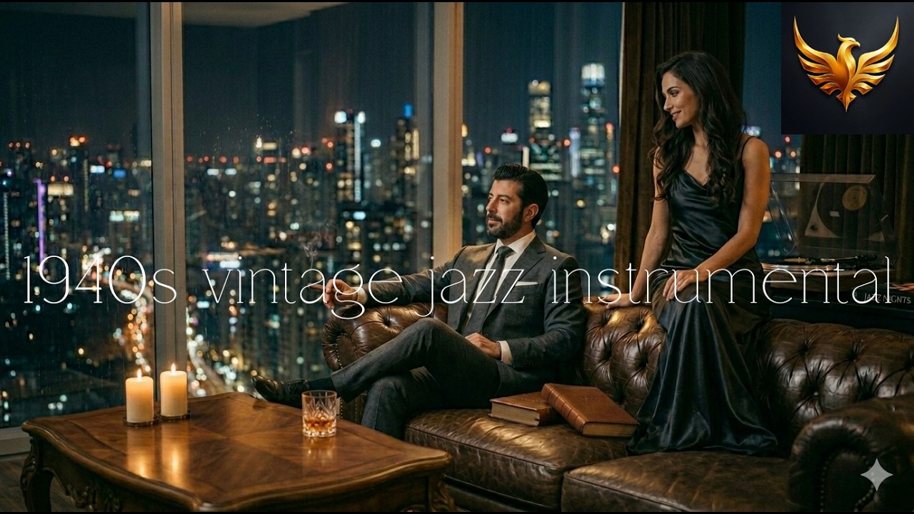 Echoes from the Amber Lounge | 1940s Vintage Jazz Instrumental