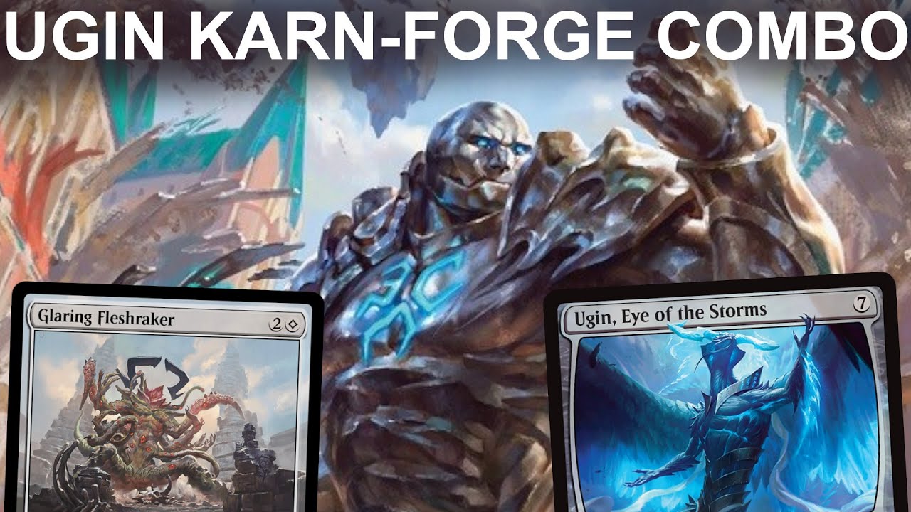 ENTER THE DRAGON FORGE! Legacy Mystic Forge Combo with Ugin, Eye of the Storms. MTG Tarkir