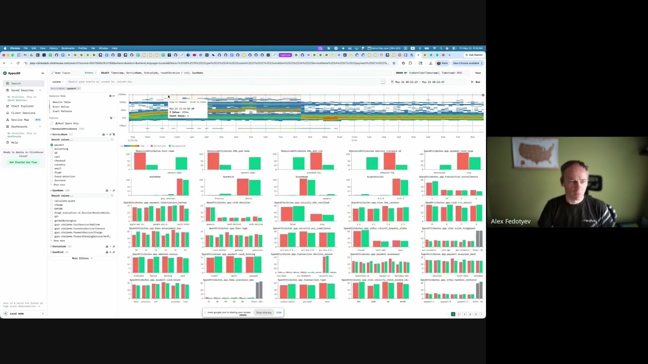 День демонстрации ClickStack (22.05.2026) - Упрощенный опыт работы с Event Deltas.