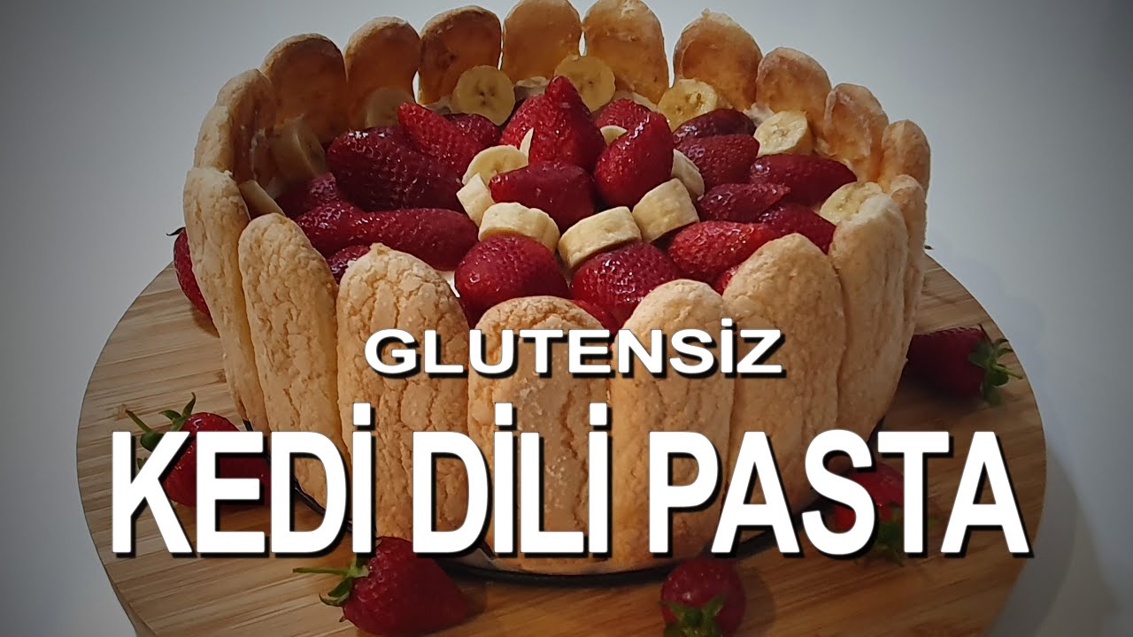Glutensiz KEDİ DİLİ PASTA tarifi / Glutenfree LADY FINGER CAKE recipe