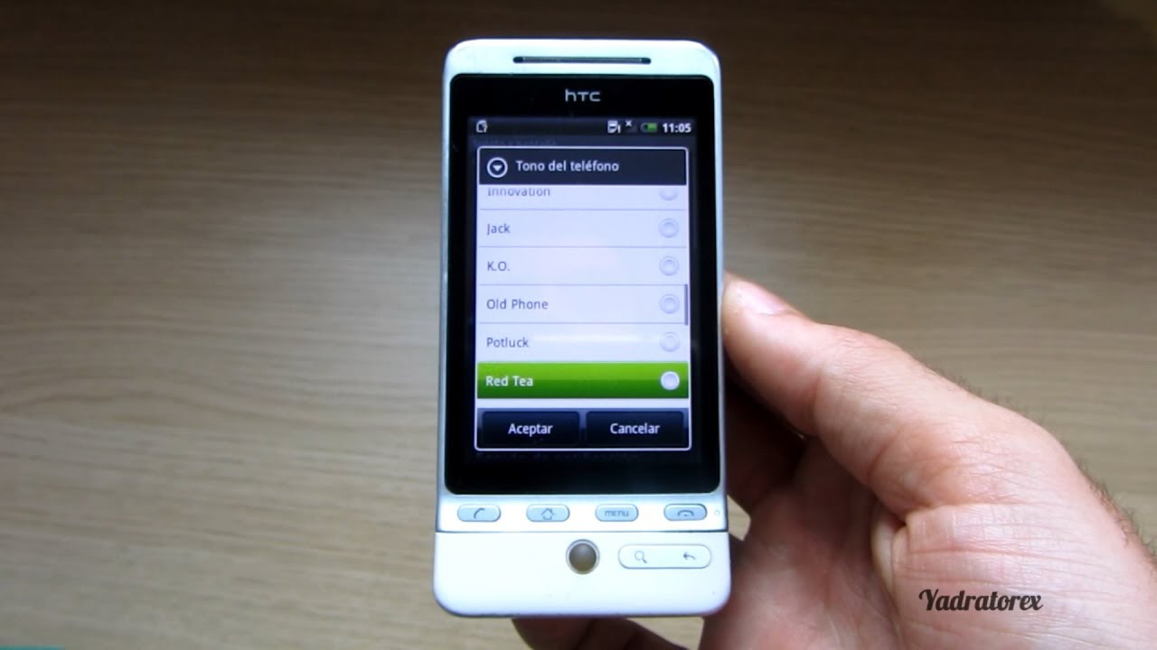 HTC Hero - Ringtones & notification tones