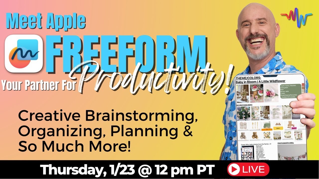 🌟LIVE: Master Apple’s Freeform App🌟