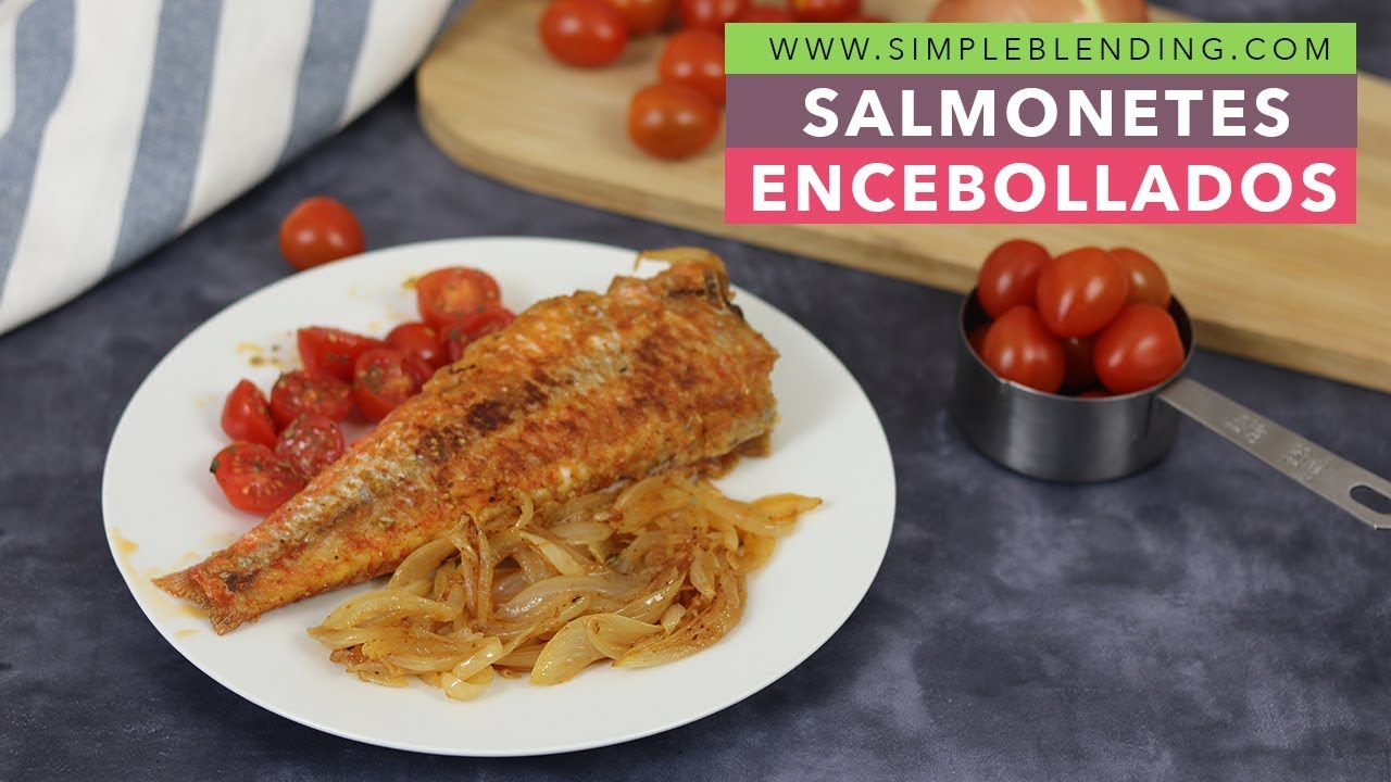 SALMONETES ENCEBOLLADOS | Salmonete con cebolla caramelizada | El mejor salmonete