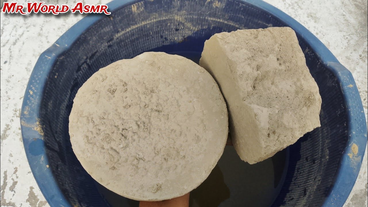 New crumbling video of brown mud dirt water crumbling 🔥 with satisfying crumbling