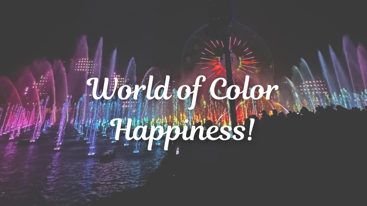 NEW World of Color Happiness ✨FULL SHOW✨