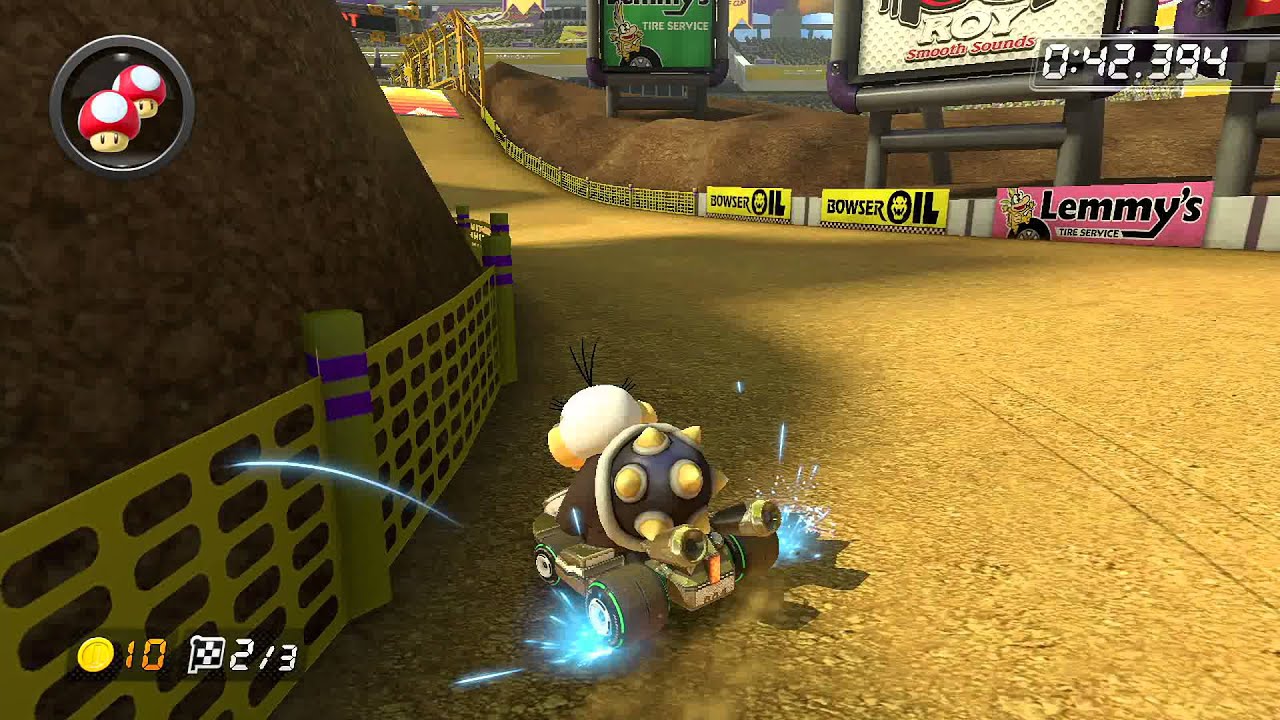 DS Wario Stadium - 1:48.185 - McEnroe (Mario Kart 8 World Record)