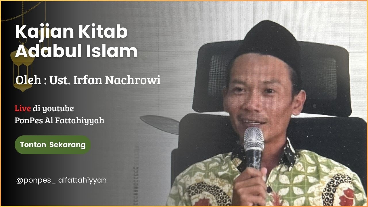 🔴LIVE KAJIAN KITAB ADABUL ISLAM