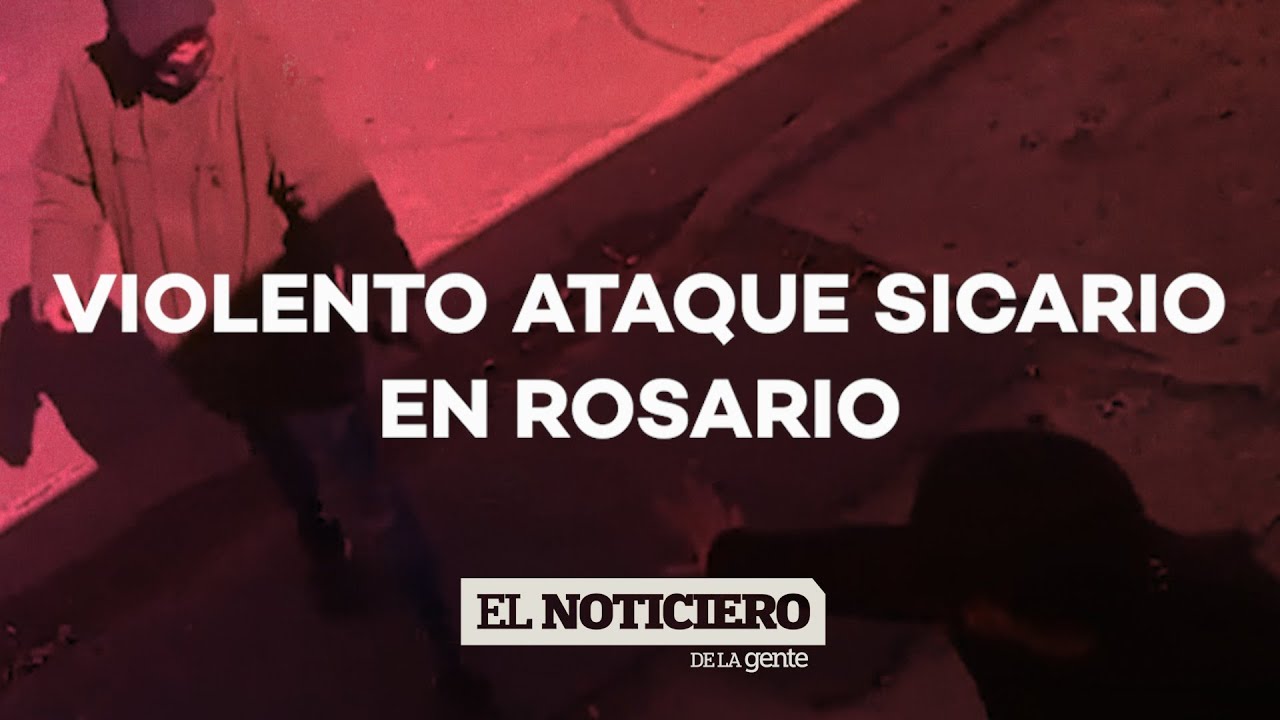 ATAQUE SICARIO en ROSARIO: la bajaron de la camioneta y le dispararon a quemarropa - El Noti