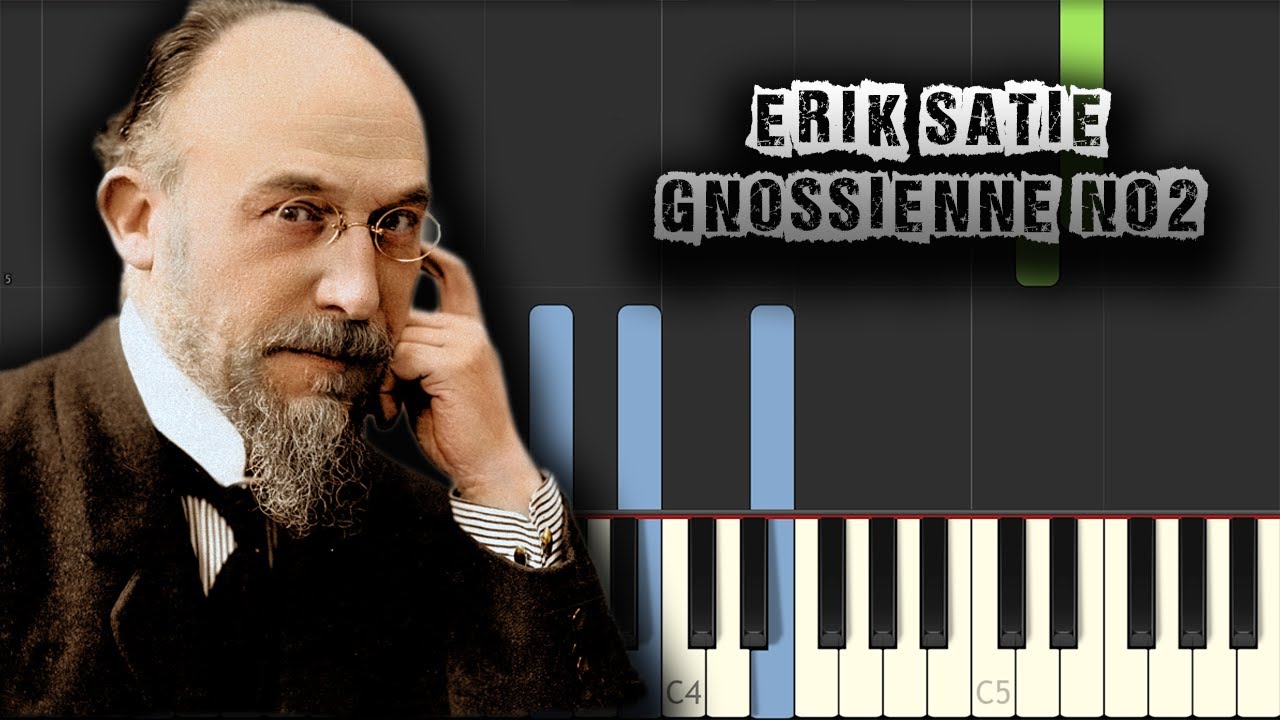Erik Satie - Gnossienne No.2 - [Piano Tutorial] (Synthesia) (Download MIDI + PDF Scores)