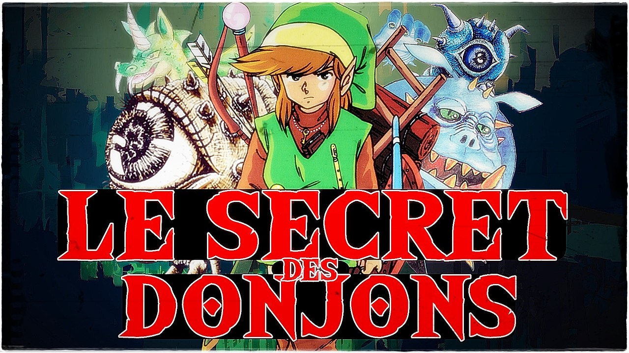 Le SECRET des DONJONS de ZELDA NES | ZELDA THEORIE