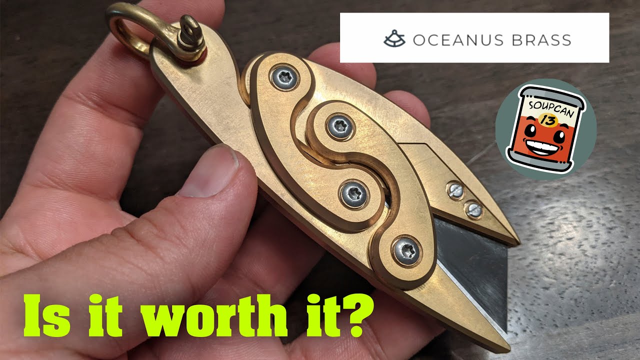 Oceanus Brass Kraken Knife - Brass and Class?