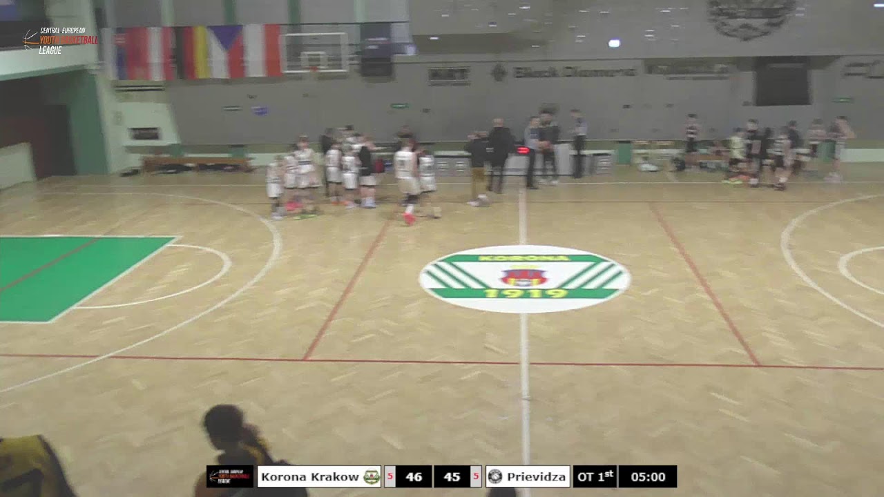 CEYBL U13, 9. 1. 2026, KS Korona 1919 RadwanSport Krak&oacute;w - MBA Prievidza
