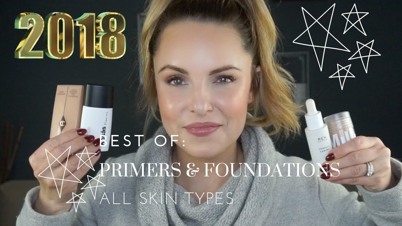 BEST OF 2018: PRIMERS & FOUNDATIONS FOR ALL SKIN TYPES 👍🏻