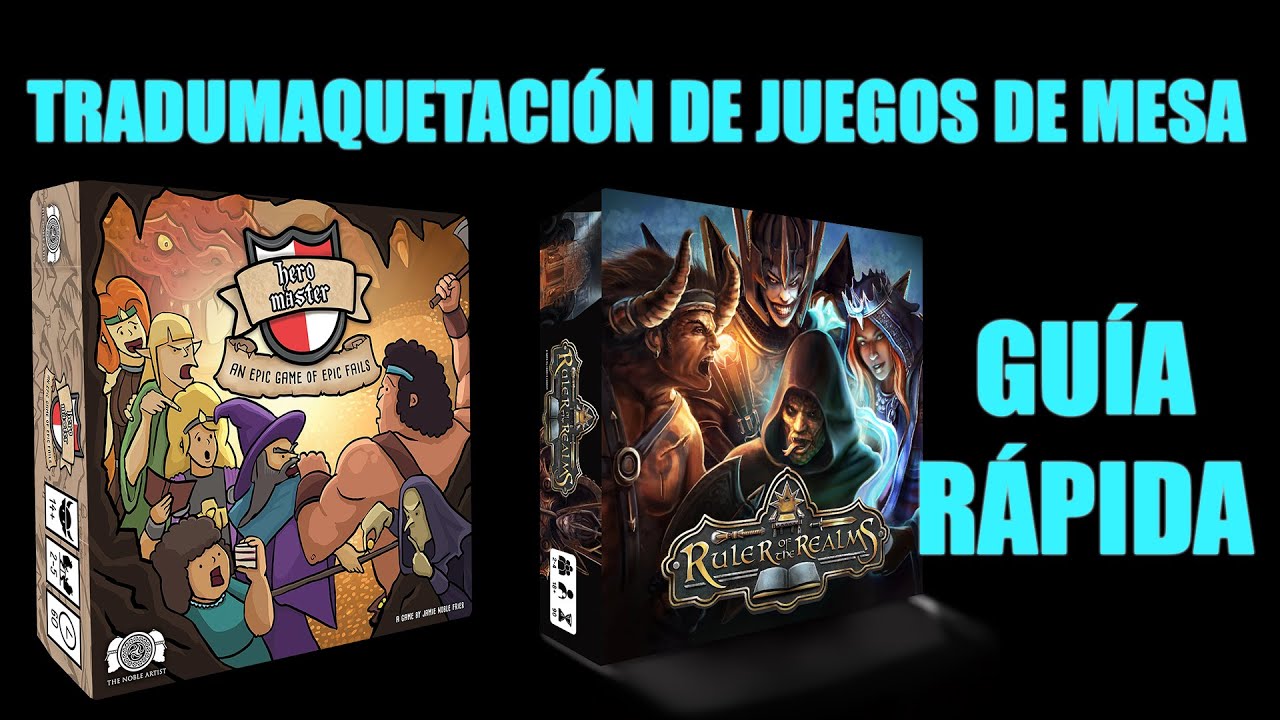 Cómo tradumaquetar tus juegos de mesa | Guía rápida