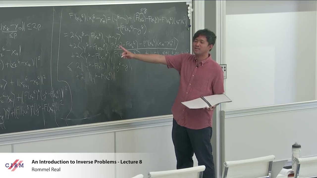 An introduction to inverse problems (8/8) by Prof. REAL Rommel R.