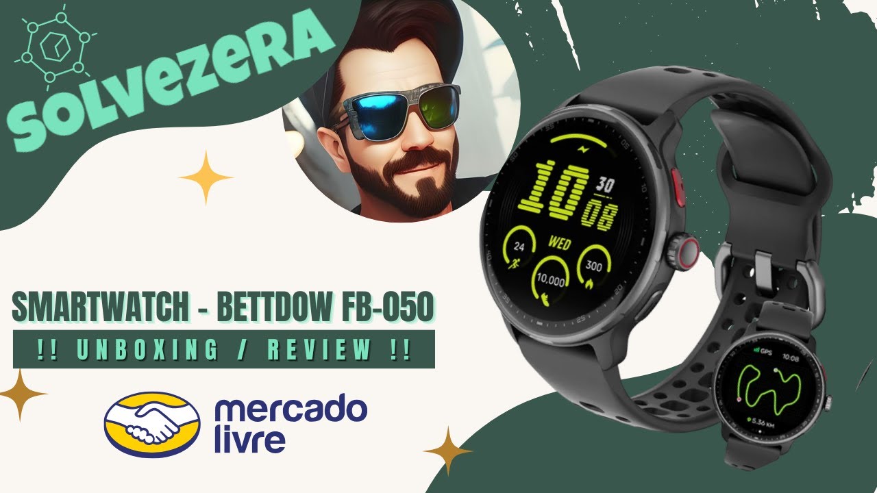 BETTDOW F050: O Smartwatch Barato que Surpreende! Unboxing + Review Completo