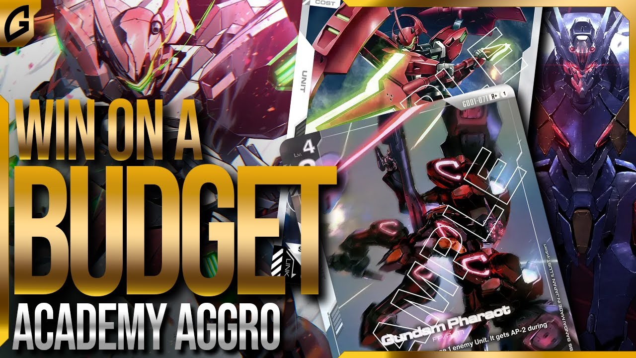 The BEST Mid Range Gundam Deck? | Budget Build - Academy Aggro