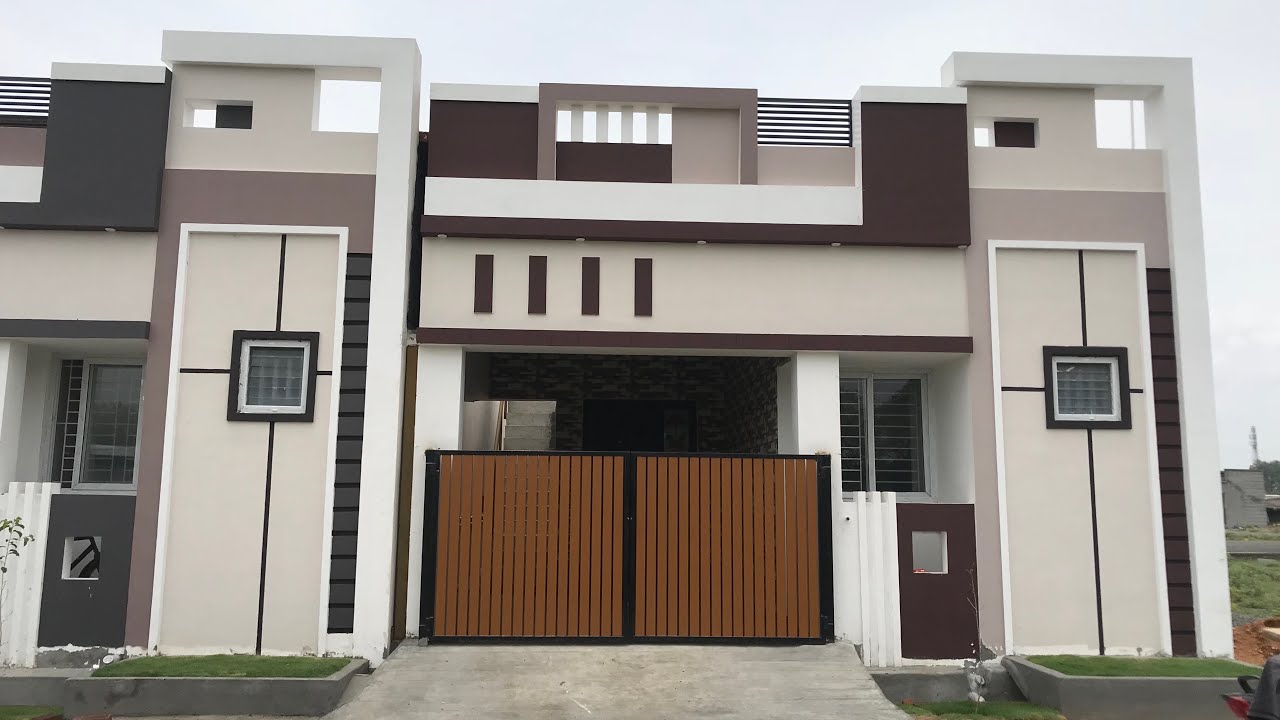 2.58 சென்ட்டில் 1025 sqft ல் அழகான வசதியான 2BHK வீடு | 2BHK Compact House with Car Parking | Epi-23