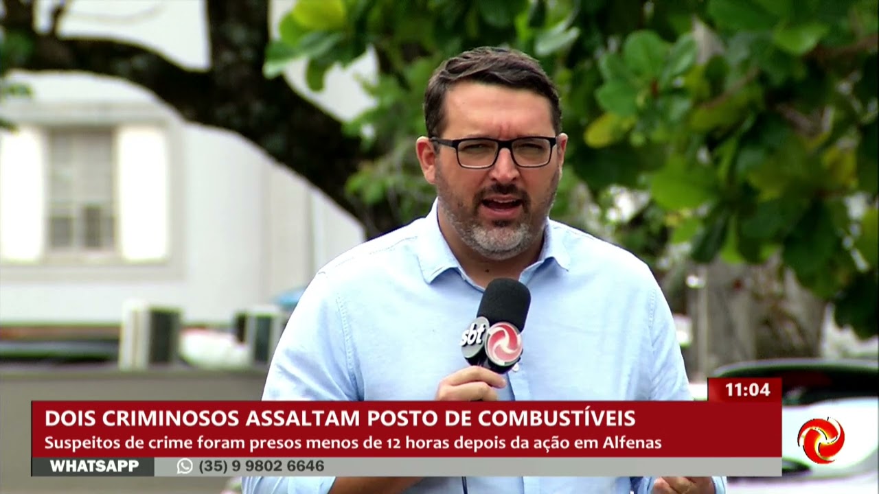 Assalto a posto termina com prisão rápida dos suspeitos em Alfenas