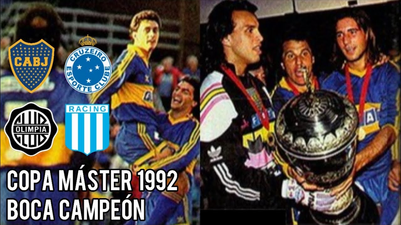 Boca campe&oacute;n Copa M&aacute;ster de Supercopa 1992 | El sexto t&iacute;tulo internacional