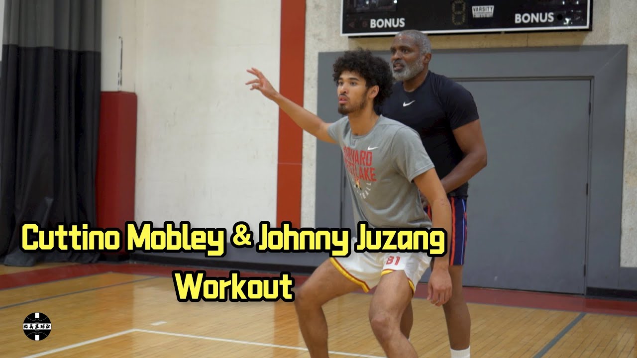 Cuttino Mobley & Johnny Juzang Workout | Post up,  Catch and Shoot Footwork