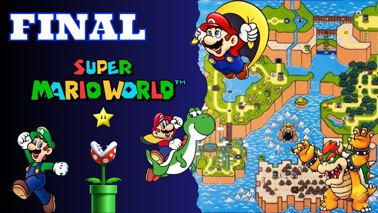 Super Mario World- GAMEPLAY- DETONADO