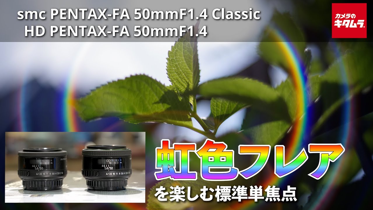 【ペンタックス新製品】HD PENTAX-FA 50mmF1.4とsmc PENTAX-FA 50mmF1.4 Classicは日常使いに最適な標準単焦点を体験取材！
