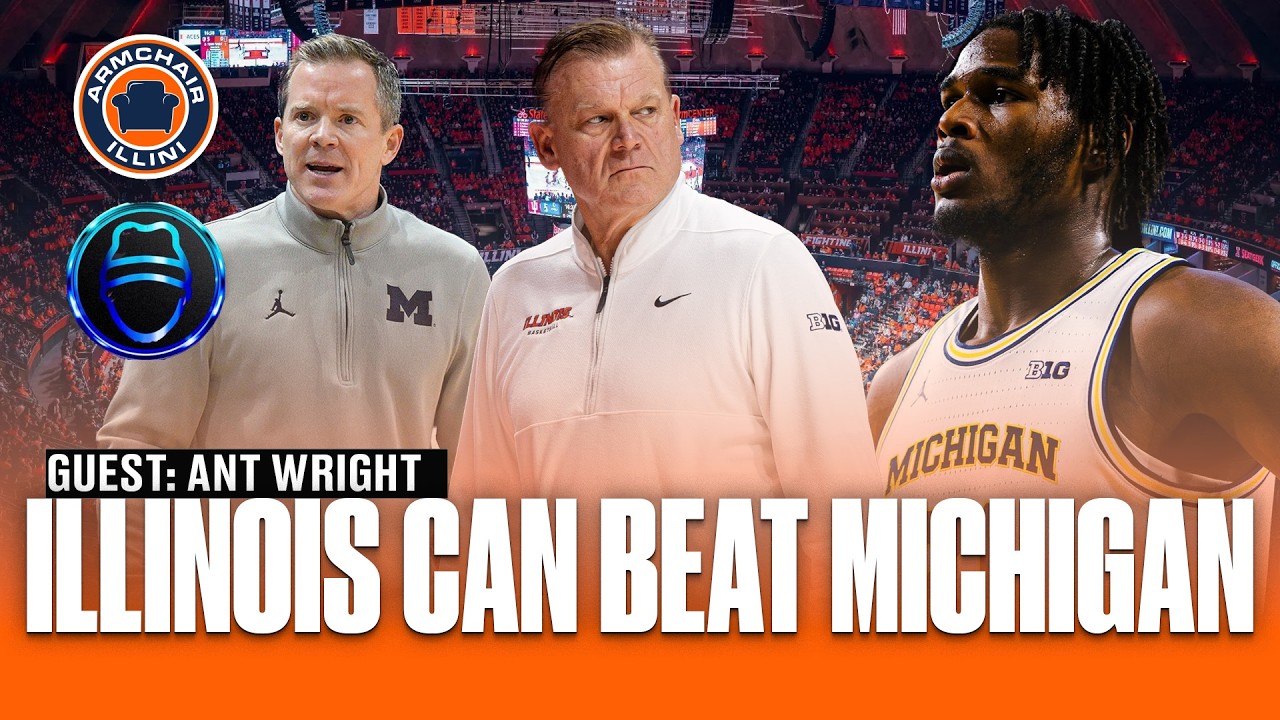 How Illinois basketball can stifle the Michigan Wolverines | Game preview with Ant Wright