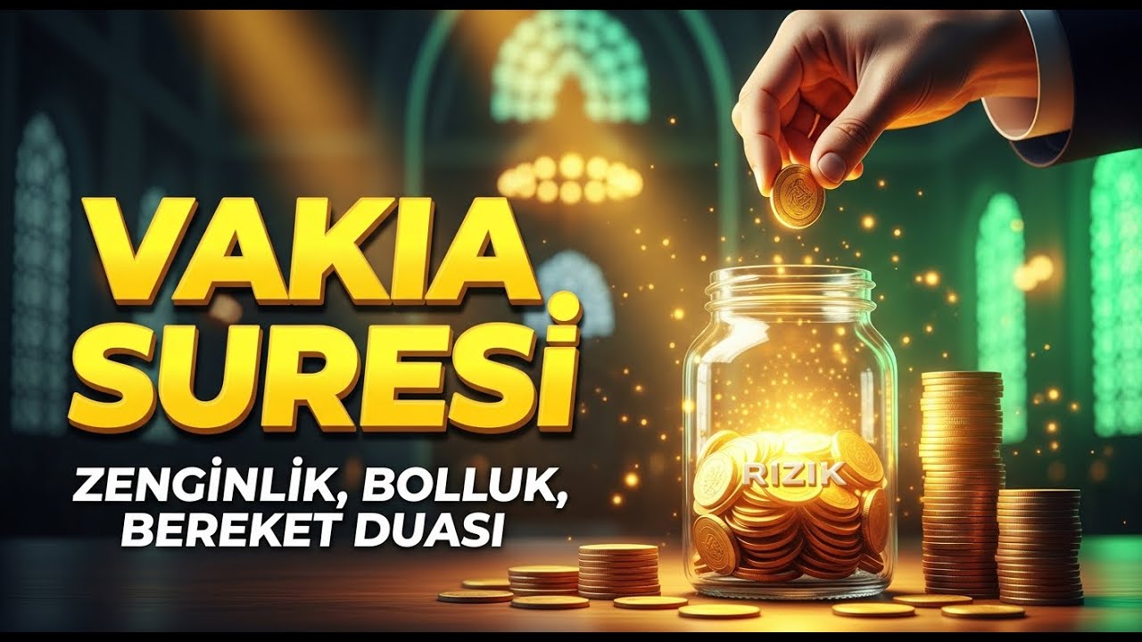 RIZKIN KİLİDİNİ AÇAN SÛRE! | Vakıa Suresi | Rızık Ayetleri