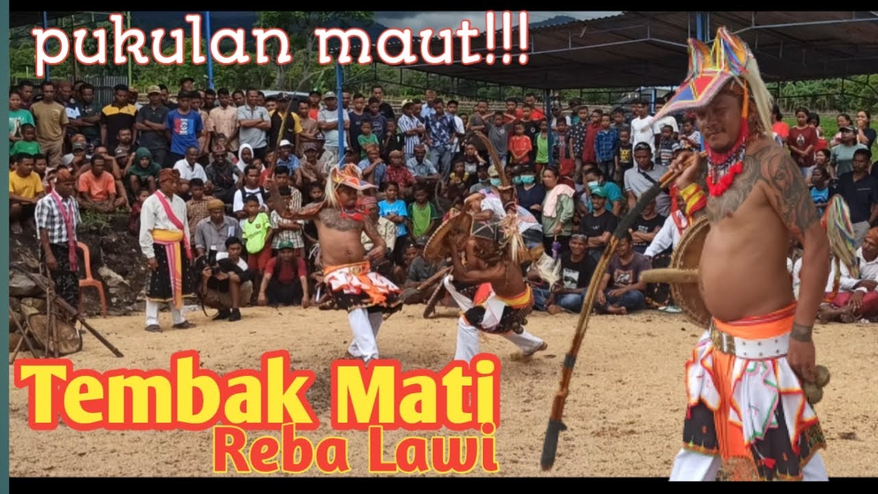 Caci syukuran gereja paroki lengkong sepang lembor selatan, Caci paling seru!!!