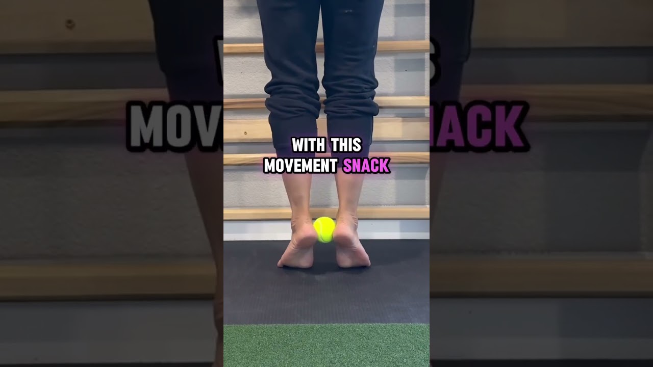 Daily Movement Snack: Strengthen Your Calves and Ankles